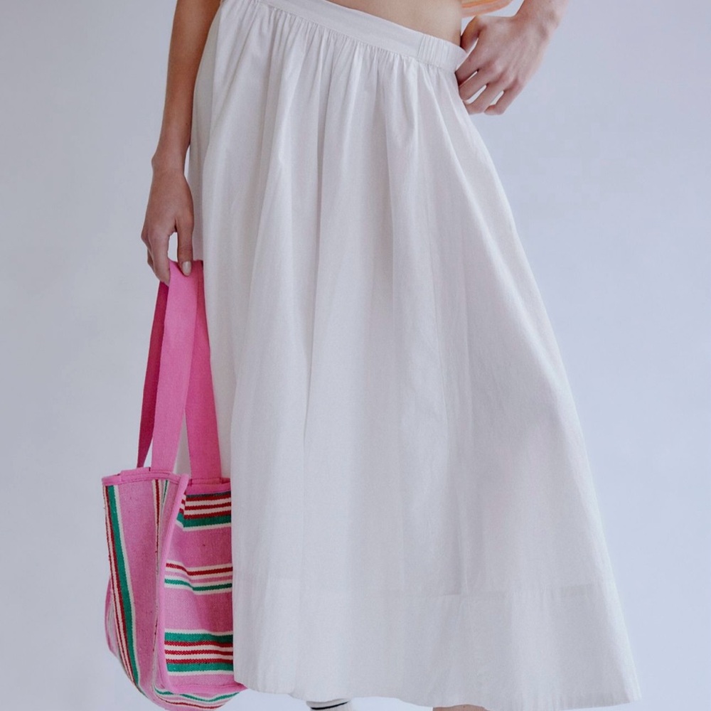 Free People White Skirt